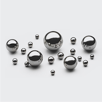 Sfera in acciaio